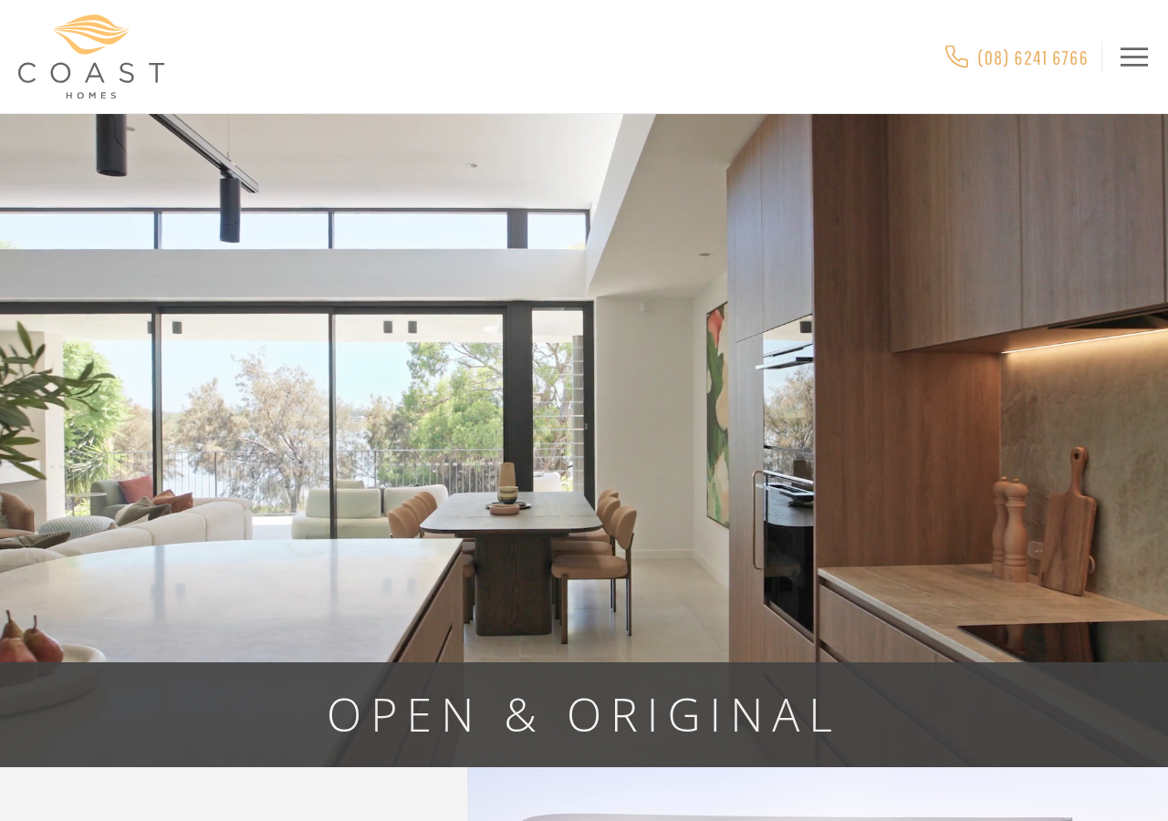 Screenshot of Custom Home Builders Perth | Boutique Home Builders - Coast Homes