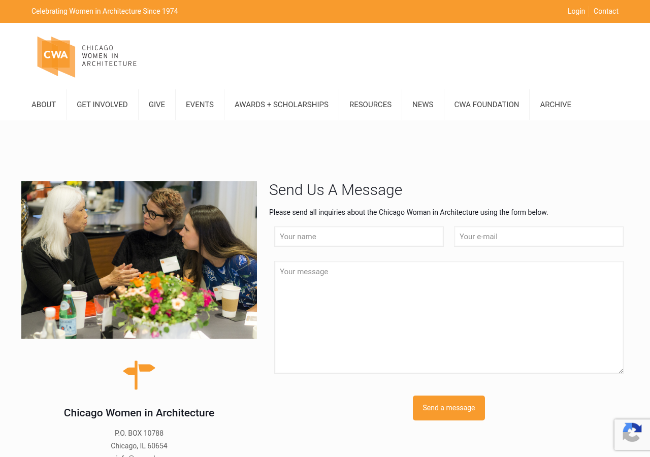 Screenshot of CONTACT – Chicago Women in Architecture