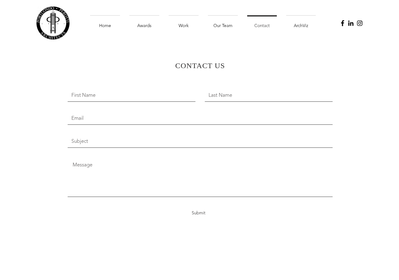 Screenshot of Contact | Portuondo-Perotti