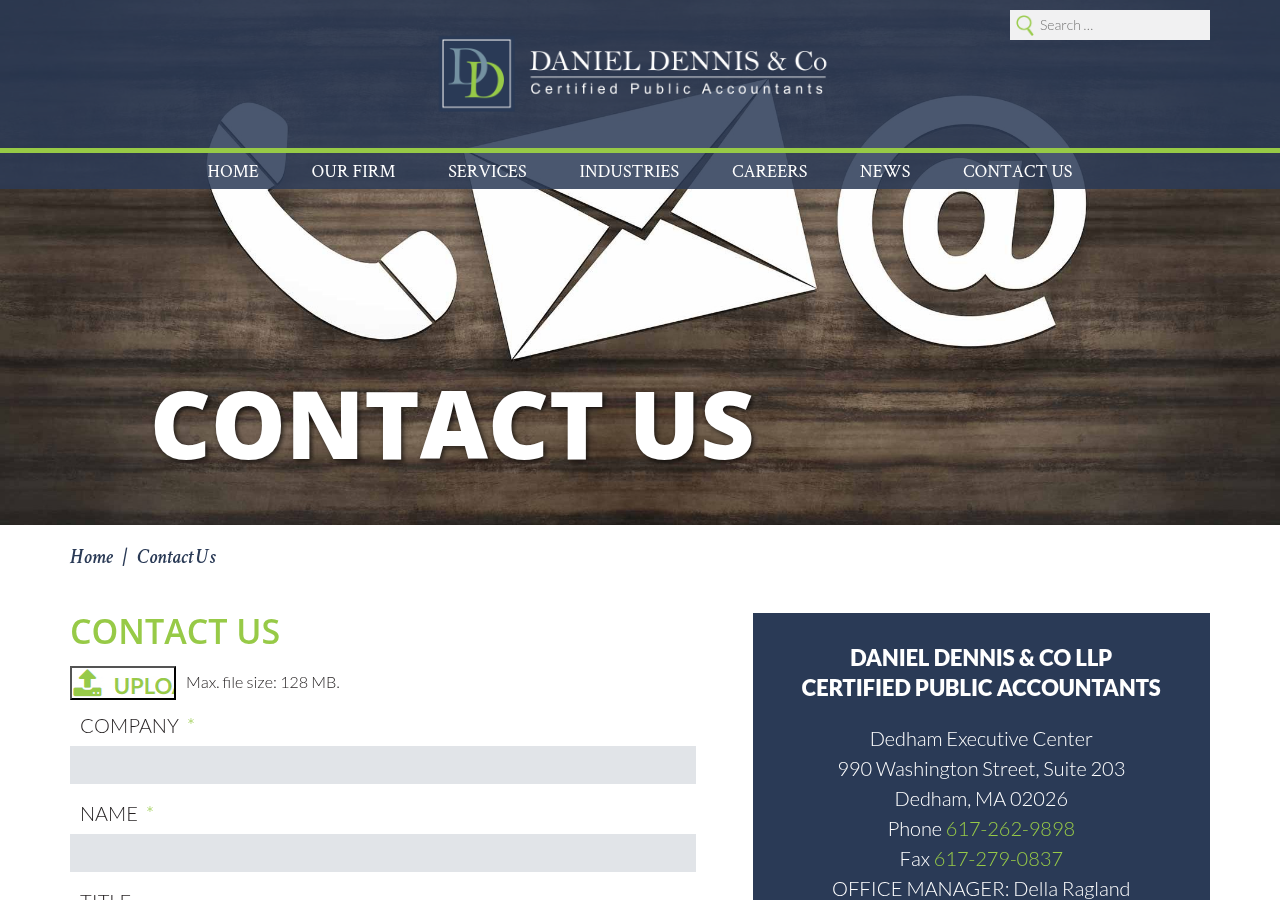 Screenshot of Contact Us | Nonprofit CPA | Massachusetts CPA Firm | Boston CPA