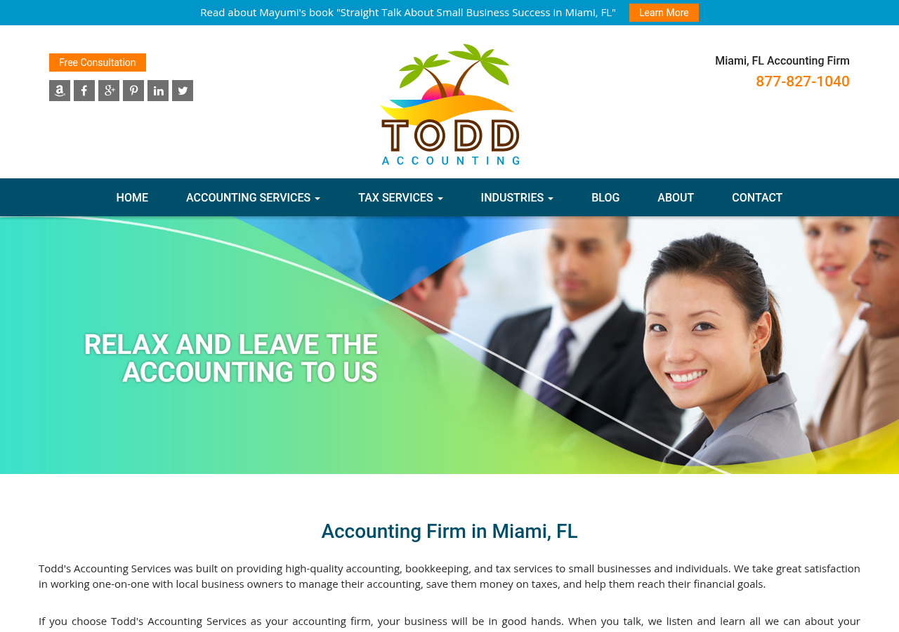 Screenshot of Accounting and Tax Services | accounting firm in Miami FL