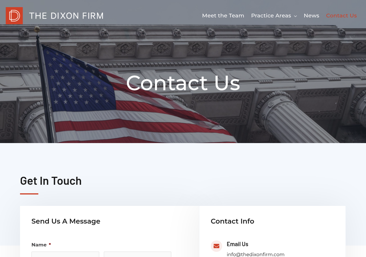 Screenshot of Contact | San Diego California Lawyers | Business Litigation