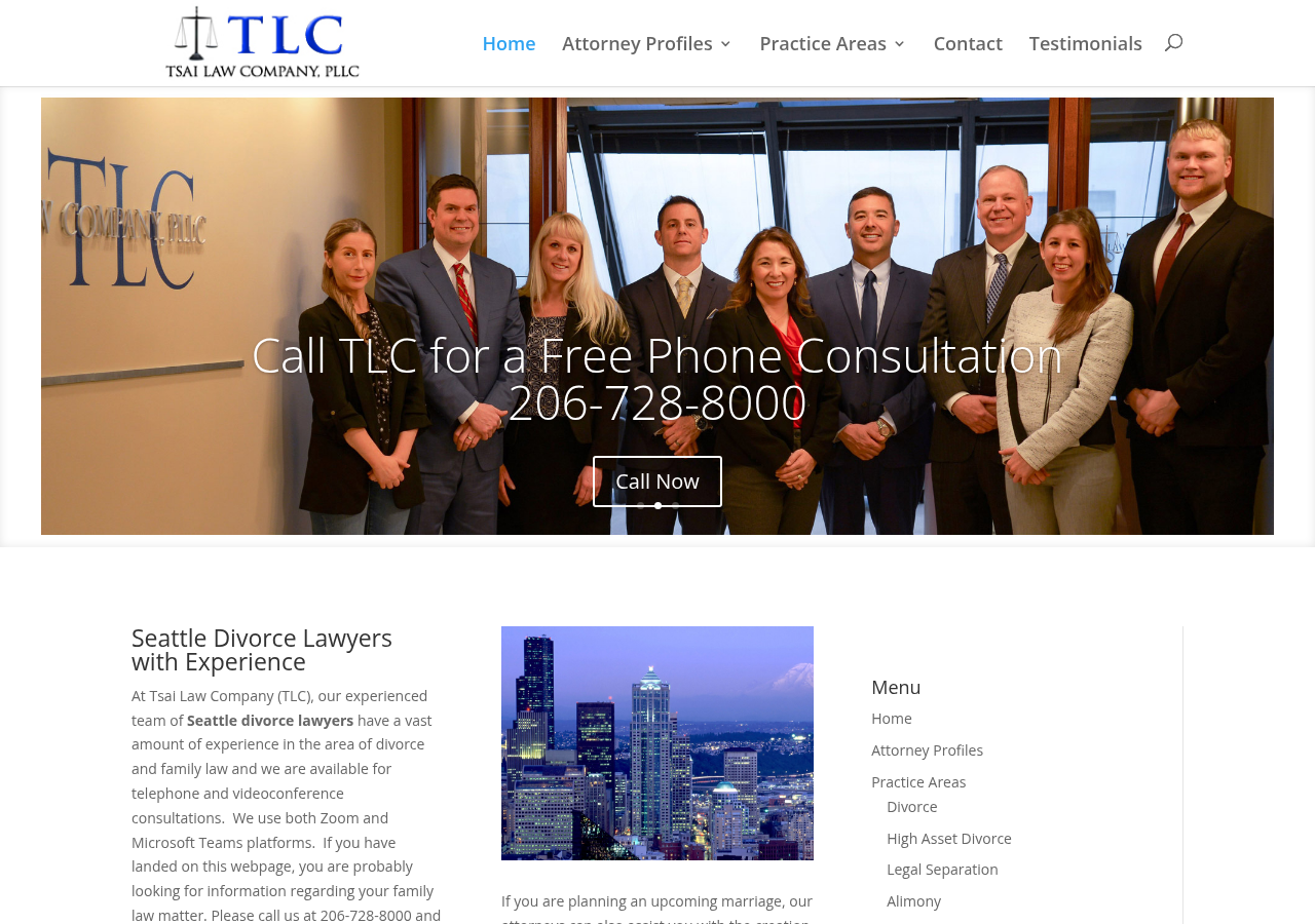 Screenshot of Top Seattle Divorce Lawyers | 206-728-8000 Tsai Law Company