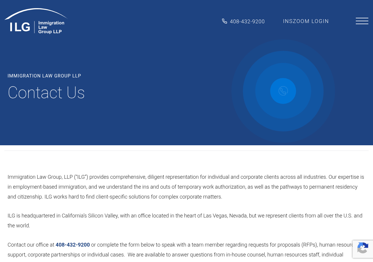 Screenshot of Contact