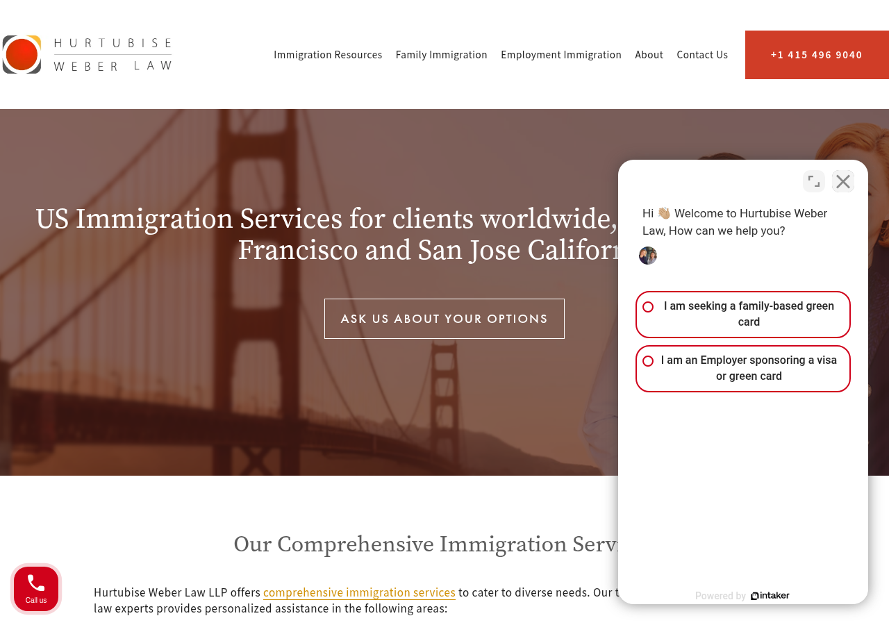 Screenshot of We Provide Total Immigration Services in CA