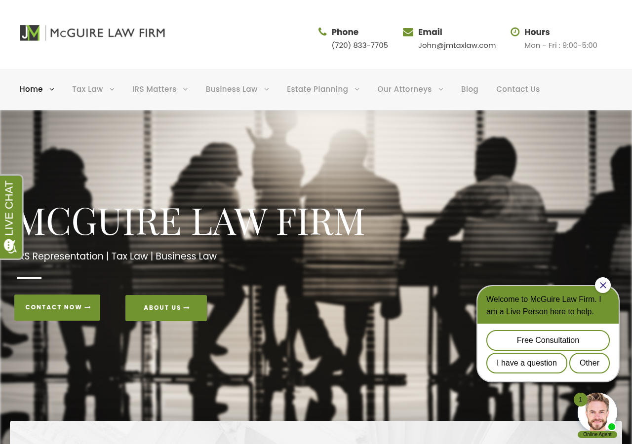 Screenshot of Denver Business Attorney | Denver Tax Law | Denver IRS Tax