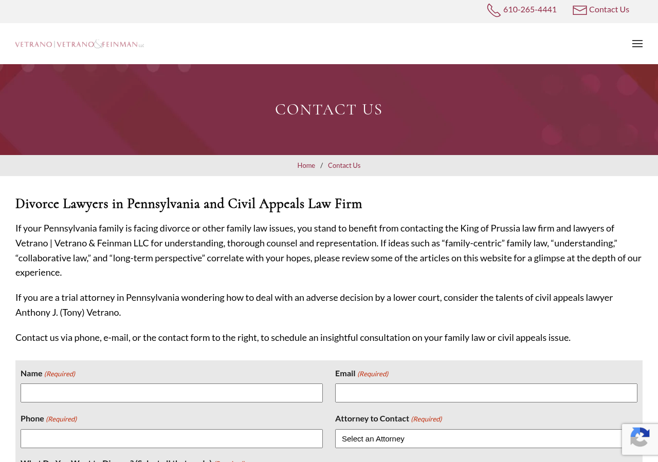 Screenshot of Family Lawyers in Pennsylvania, King of Prussia, West Chester