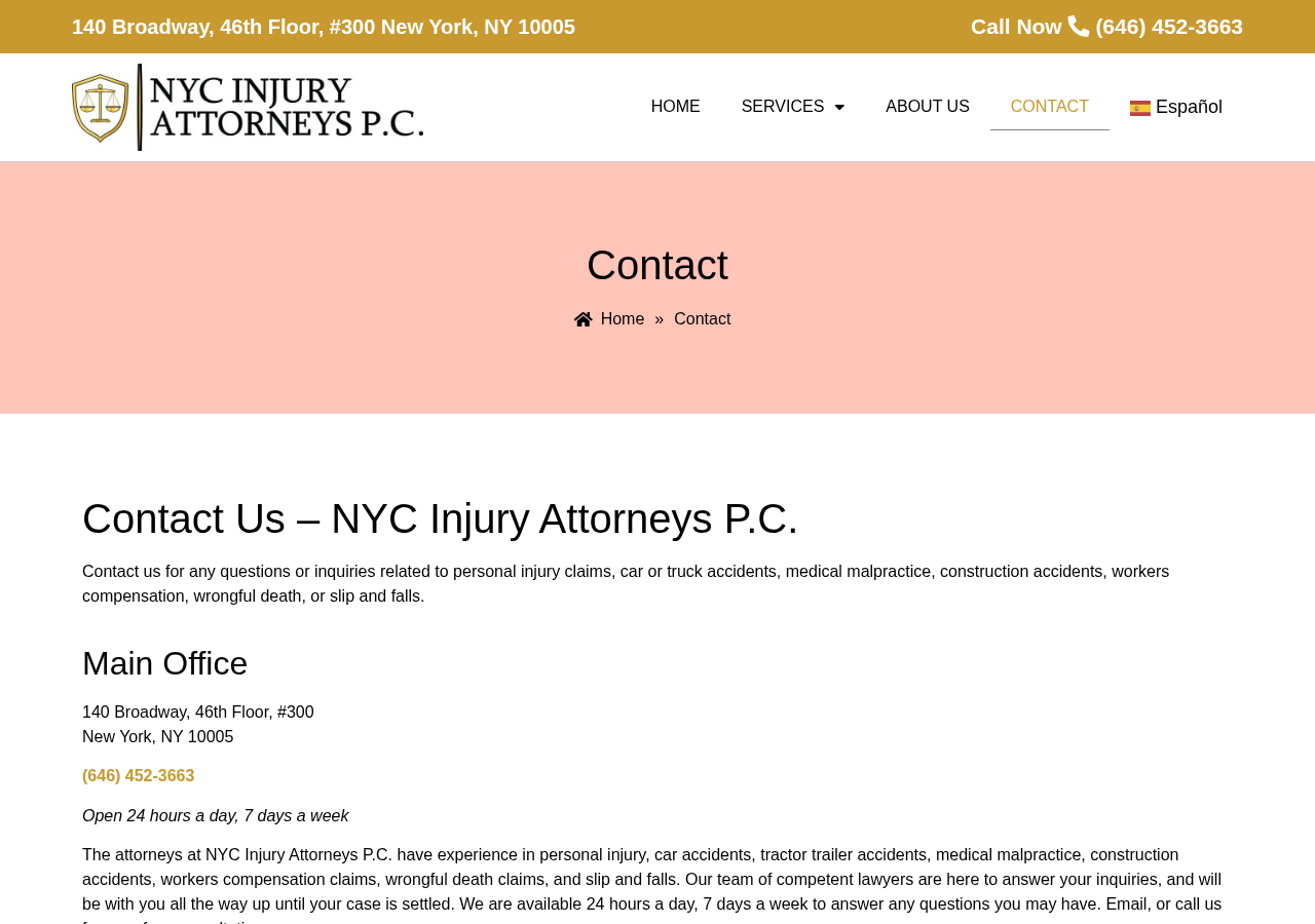 Screenshot of Contact Us | Call Today for A Free Consultation