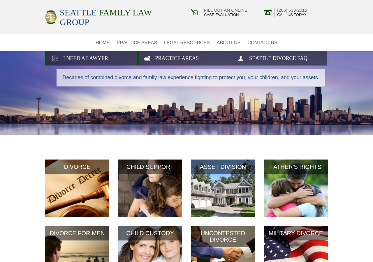Screenshot of Seattle Divorce Attorneys | Family Law Lawyers Serving King County | The Seattle Family Law Group