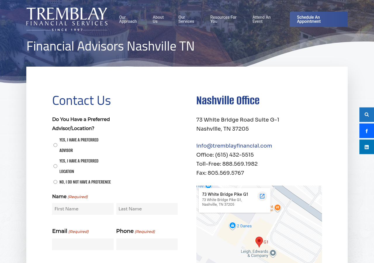 Screenshot of Financial Advisor Nashville | Tremblay Financial Services