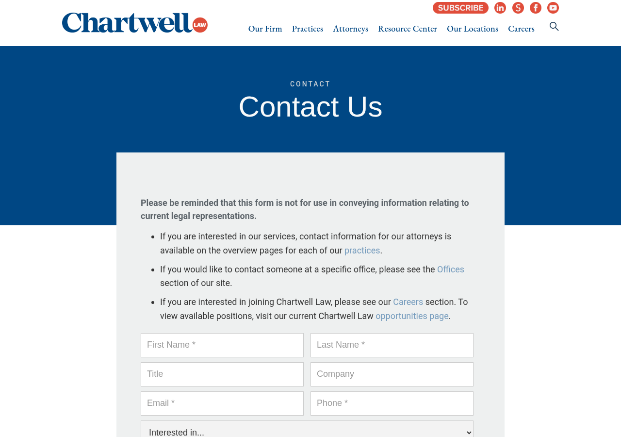 Screenshot of contact