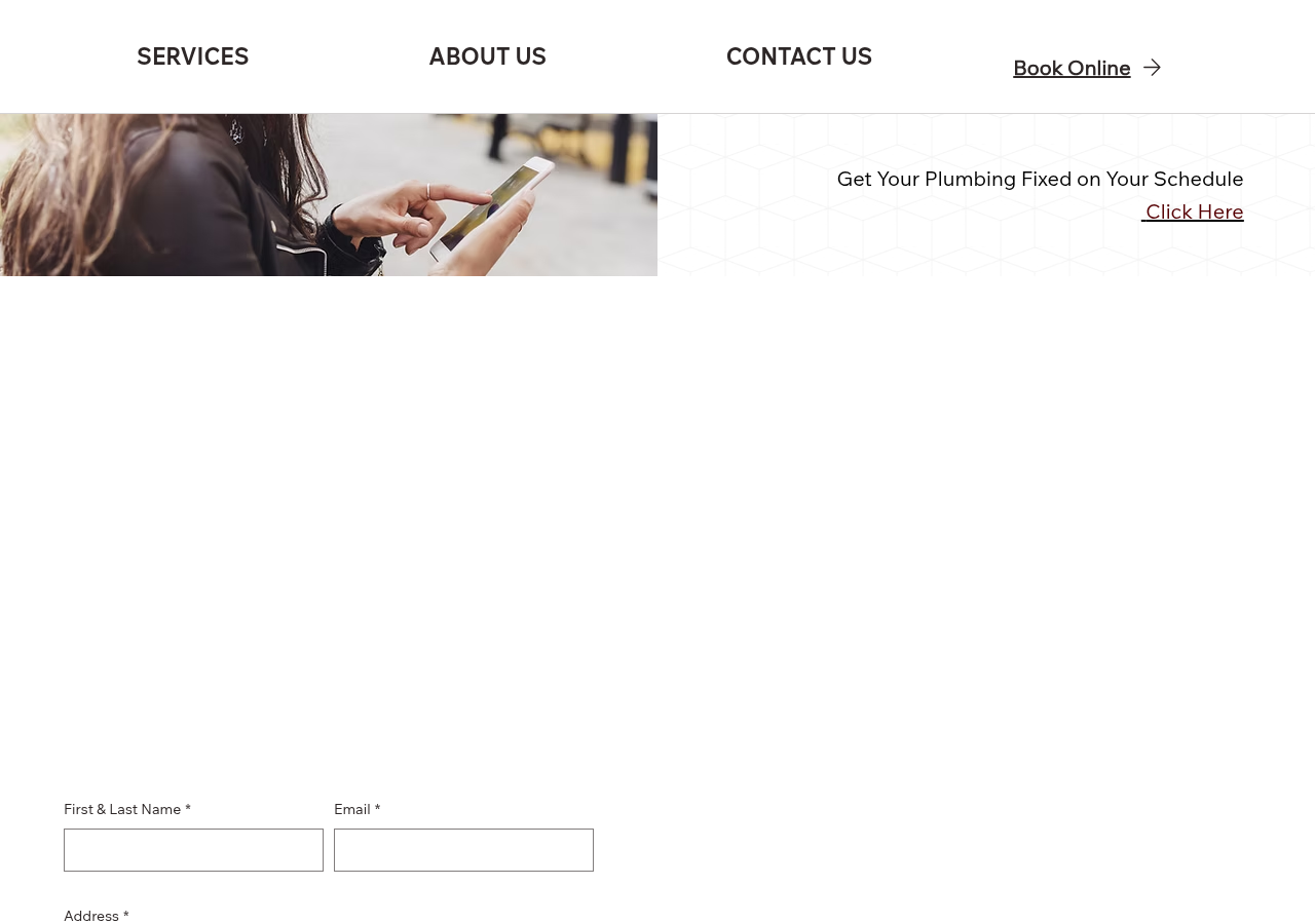 Screenshot of CONTACT US | Phoenix Plumbing LLC