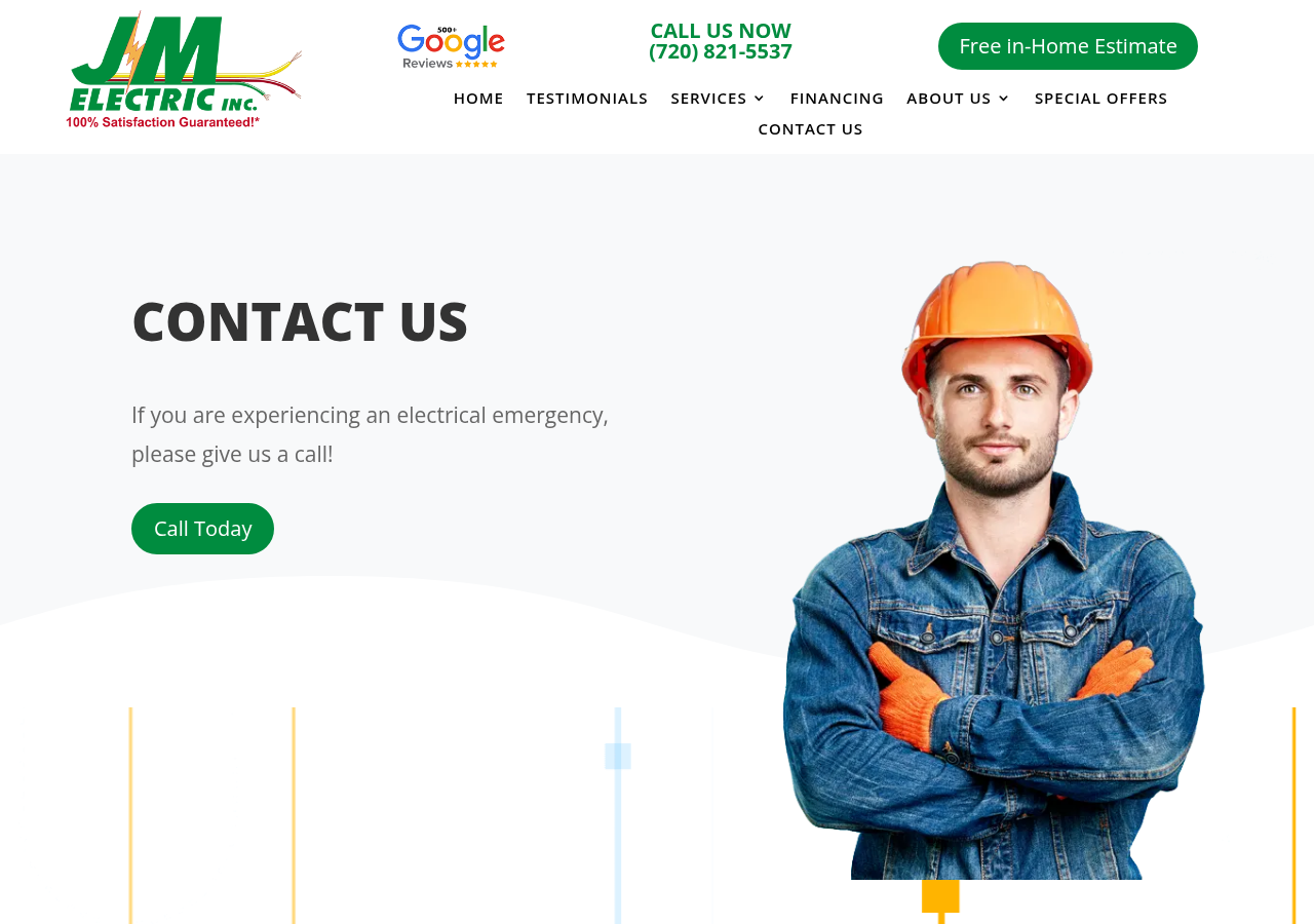 Screenshot of Contact Us | JM Electric