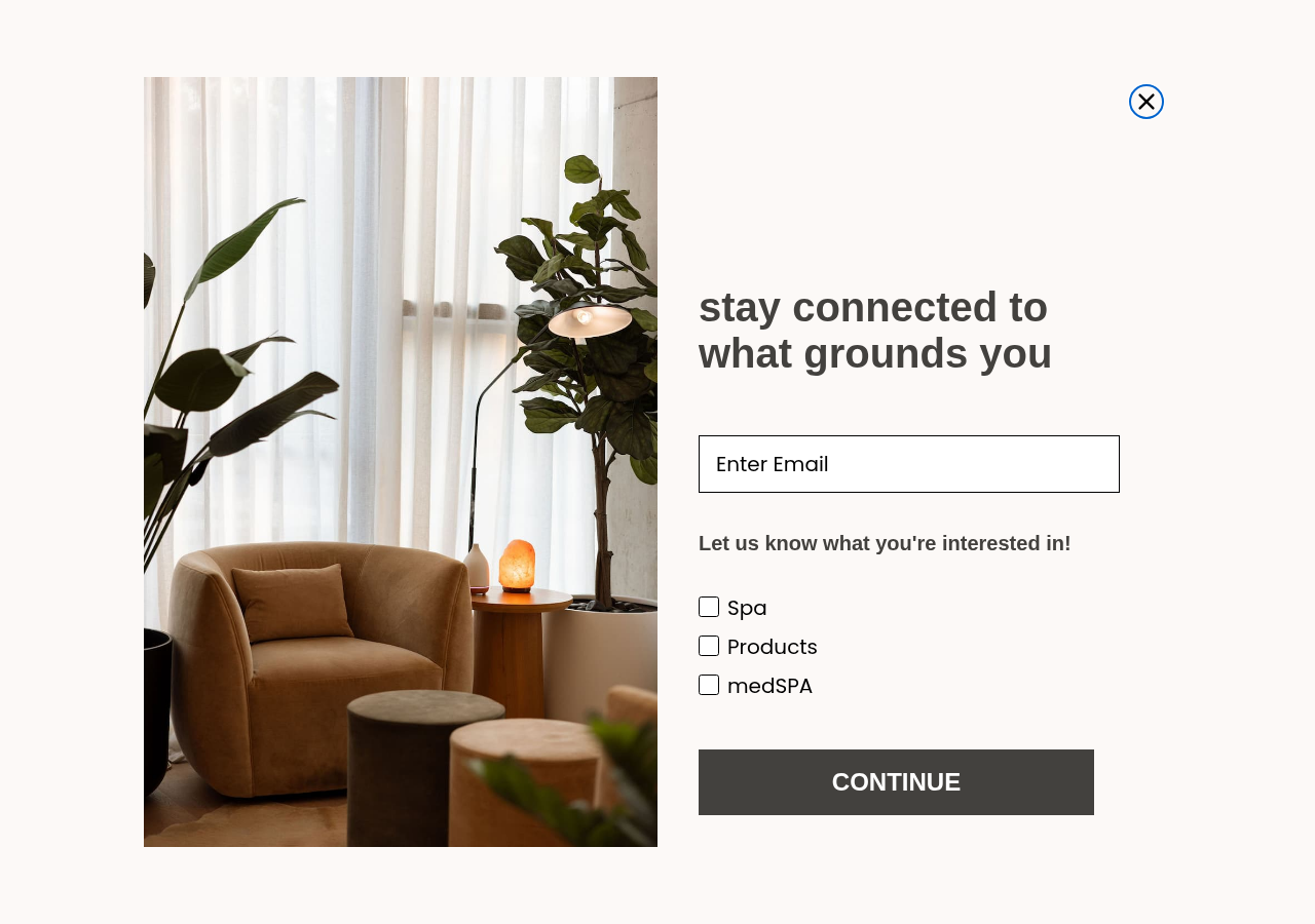 Screenshot of Contact Information | milk + honey spa | Austin, TX