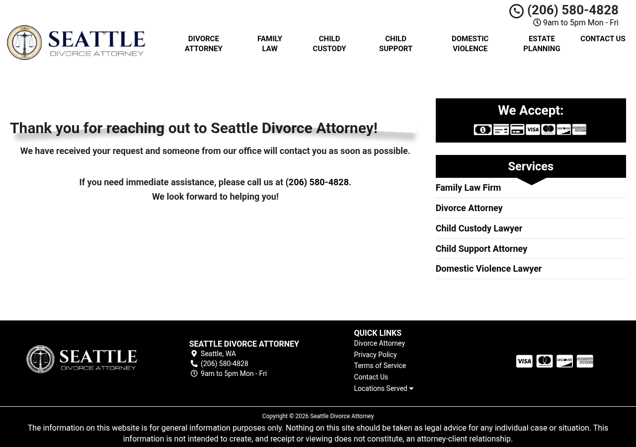 Screenshot of Contact Confirmation
