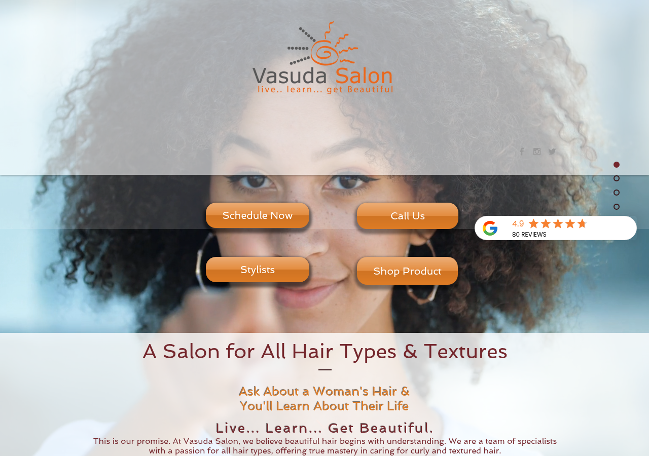Screenshot of Seattle Salon | Vasuda Salon – Curly & Textured Hair Experts