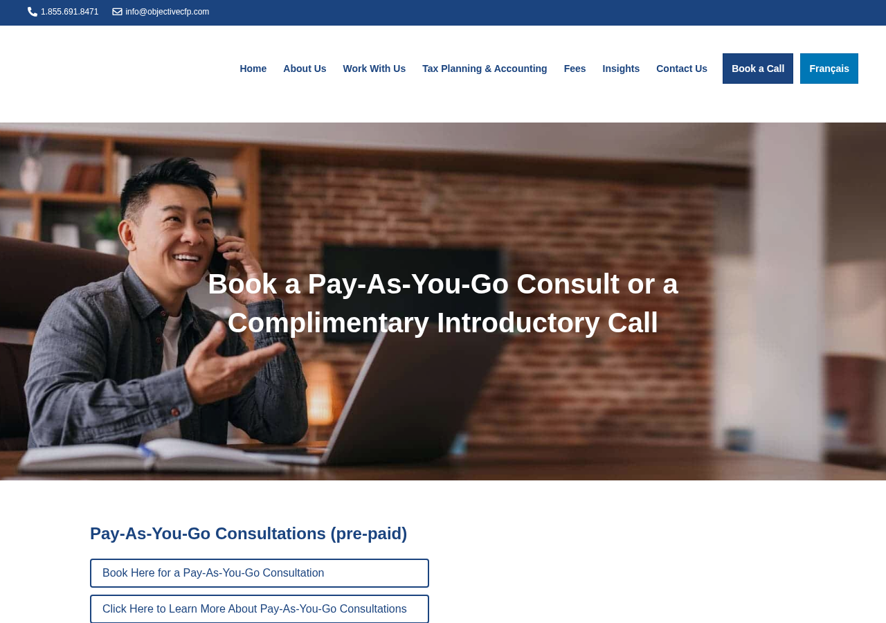 Screenshot of Contact - Objective Financial Partners