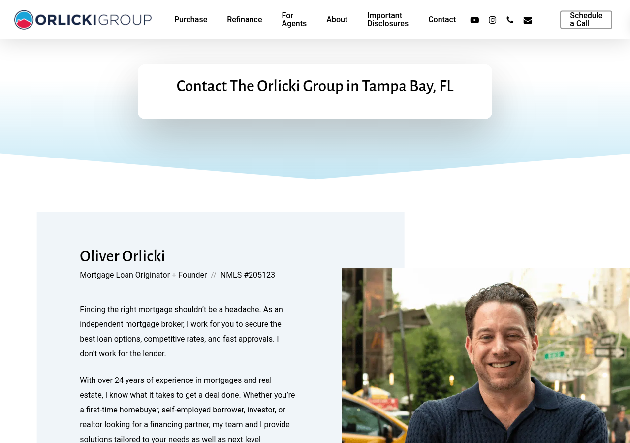 Screenshot of Contact - The Orlicki Group