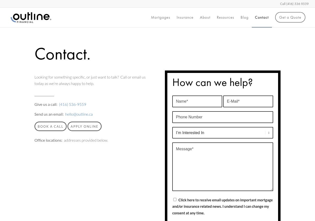 Screenshot of Contact Us | Expert Mortgage & Insurance Advice | Outline Financial