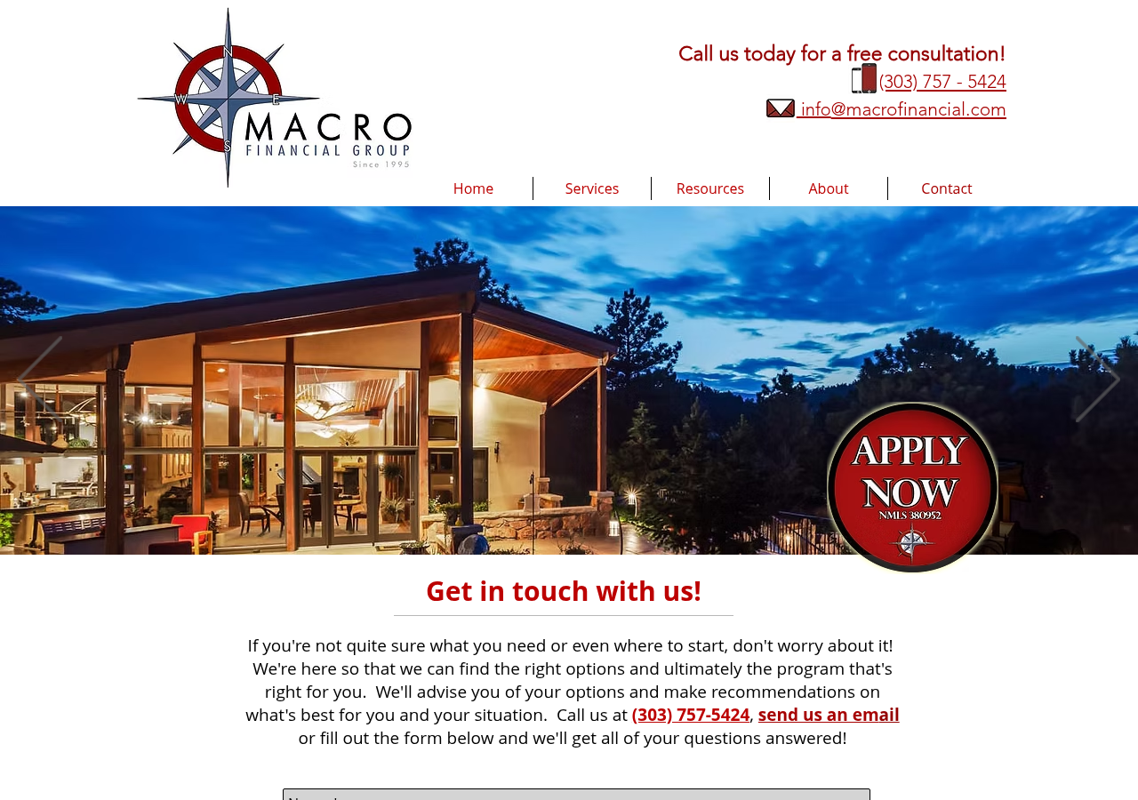 Screenshot of Contact Us | Colorado | Macro Finacial Group,Inc.