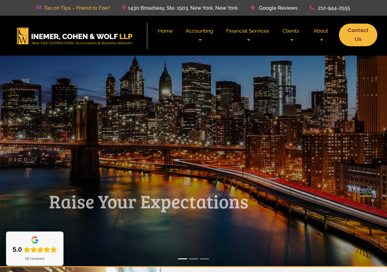 Screenshot of CPA New York NY | Accounting Services for Hospitality