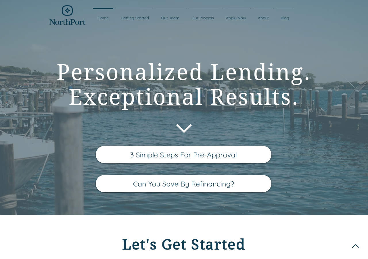 Screenshot of Mortgage | NorthPort Funding | United States