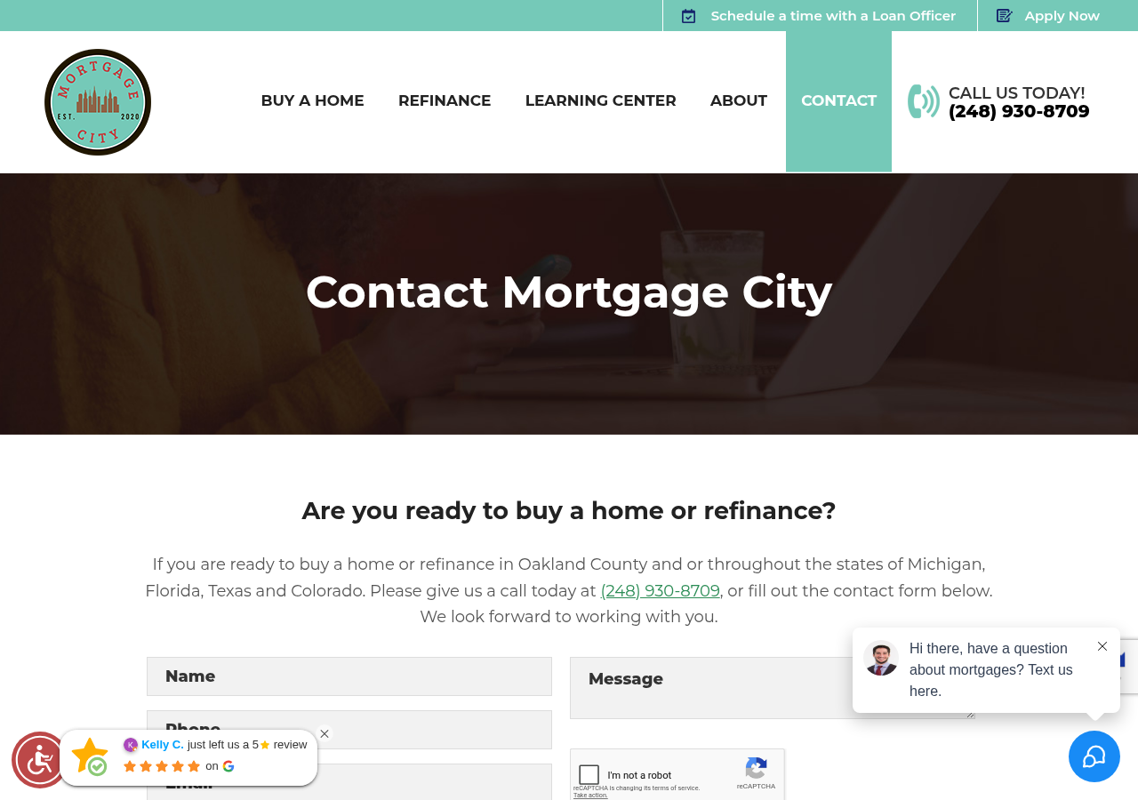 Screenshot of Contact Royal Oak Mortgage Broker | Mortgage City