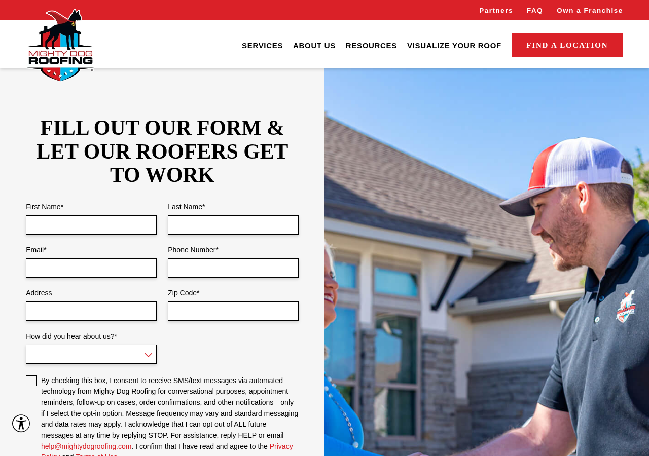 Screenshot of Mighty Dog Roofing | Contact Us for Expert Roofing Services & Quotes