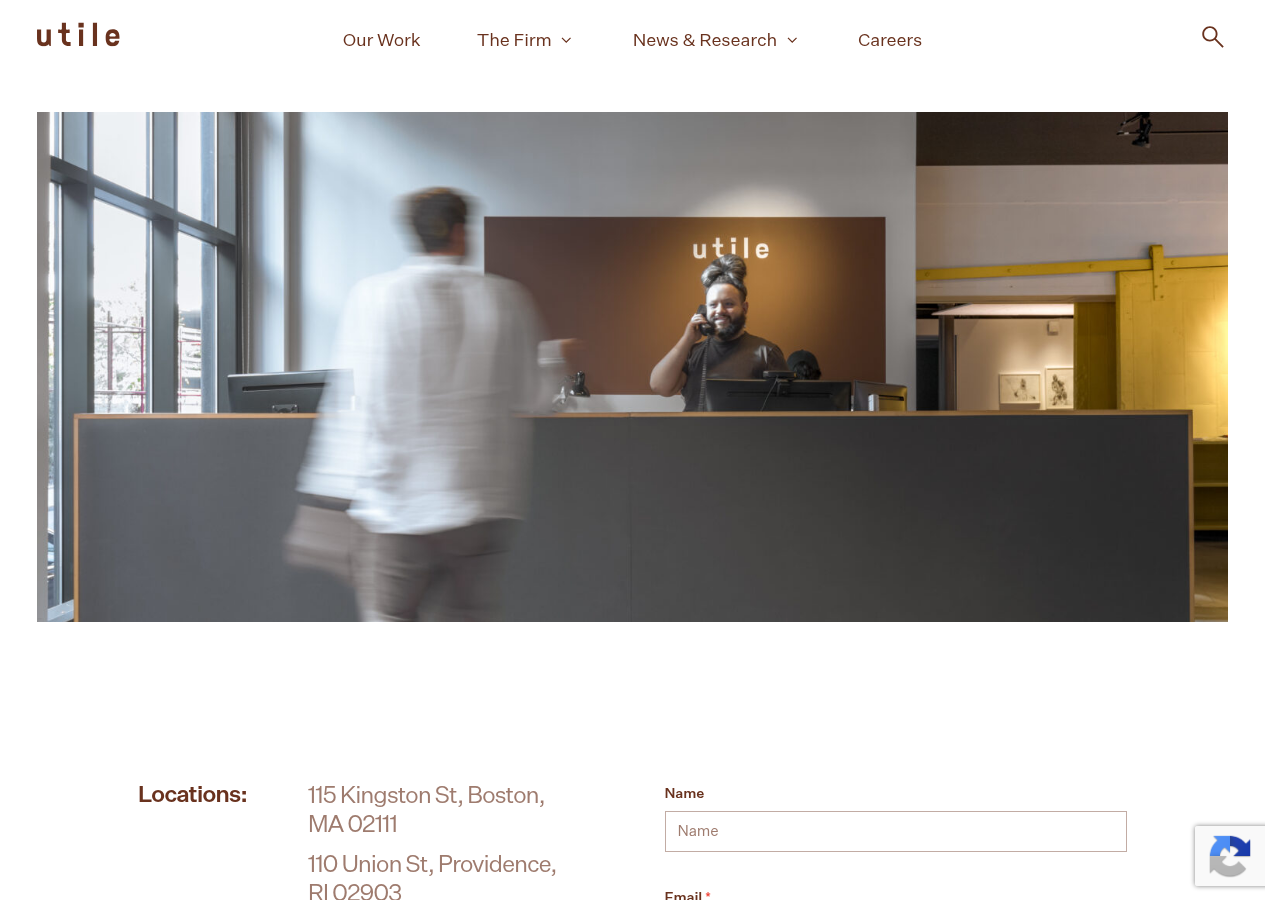 Screenshot of Contact - Utile