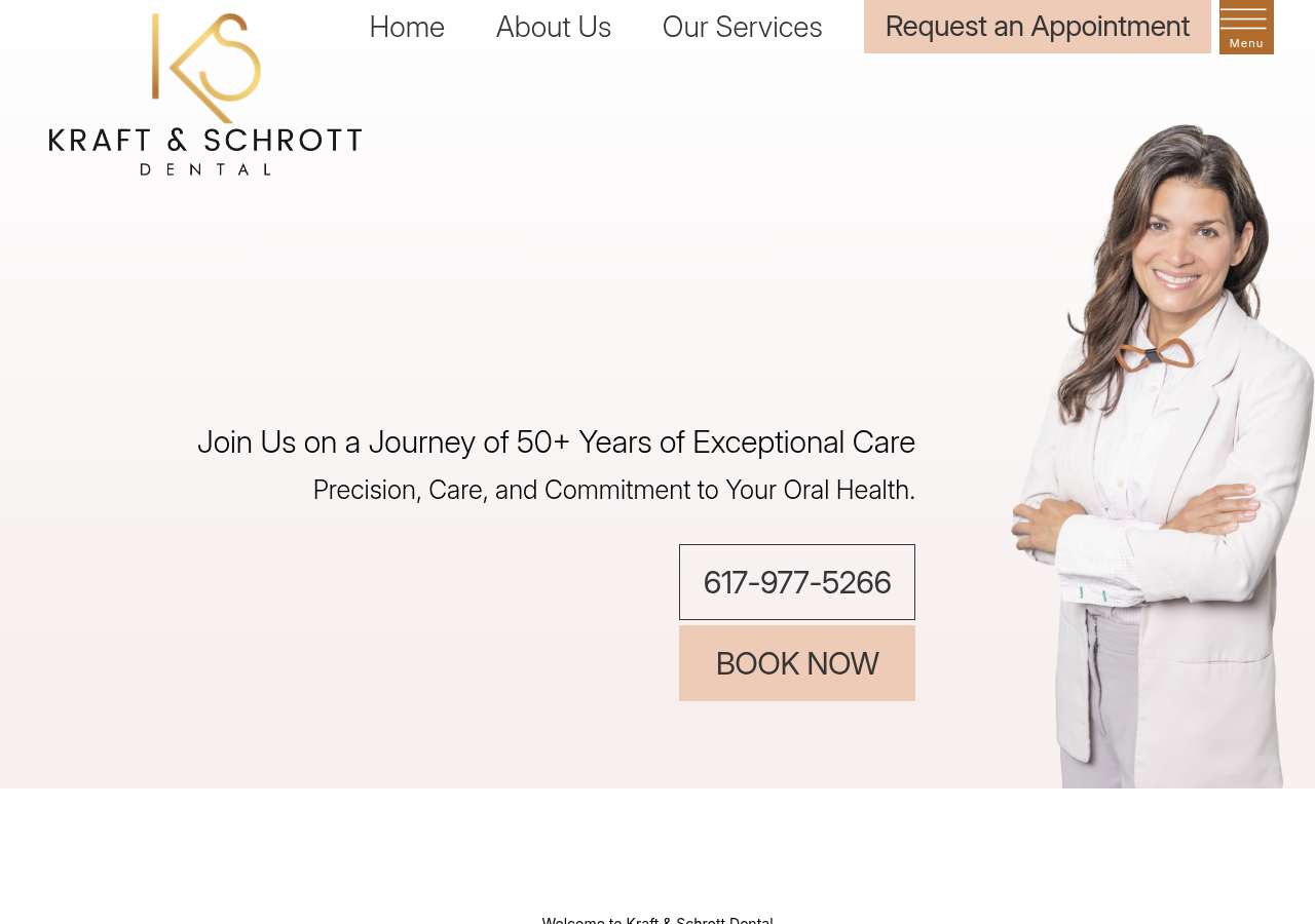 Screenshot of Dentist Boston, MA | Kraft & Schrott Dental Associates