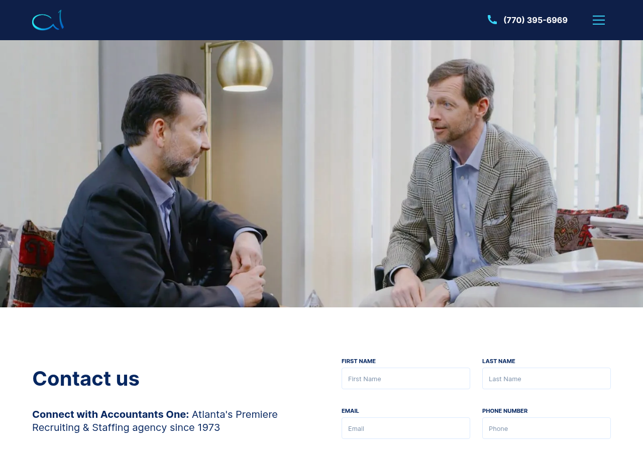 Screenshot of Contact Accountants One - Atlanta, GA | AccountantsOne.com