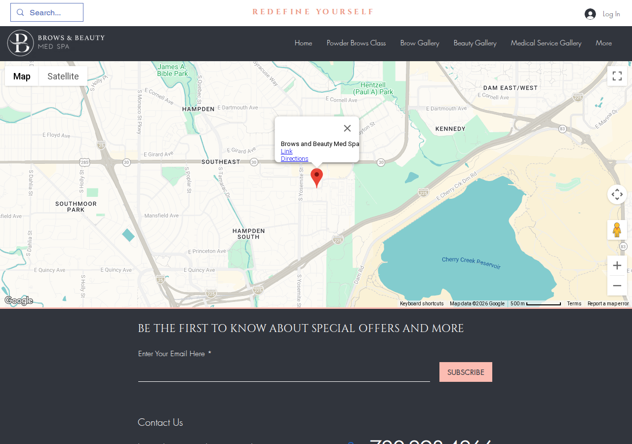 Screenshot of Contact Us | Med Spa In Denver