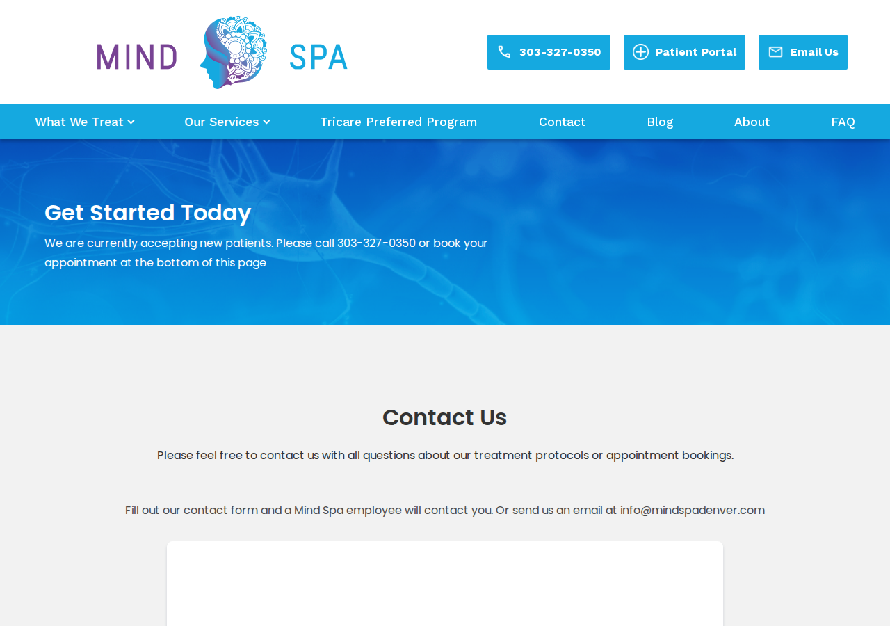 Screenshot of Contact Mind Spa Denver | Book Your Appointment