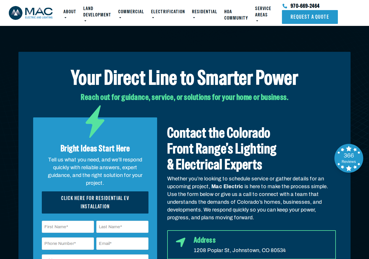Screenshot of Contact the Best Electricians on the Colorado Front RangeSuperpath