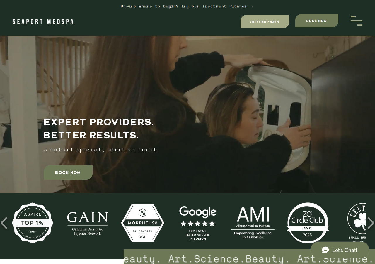 Screenshot of Seaport Medspa | Boston's Best Botox, Fillers & PRP