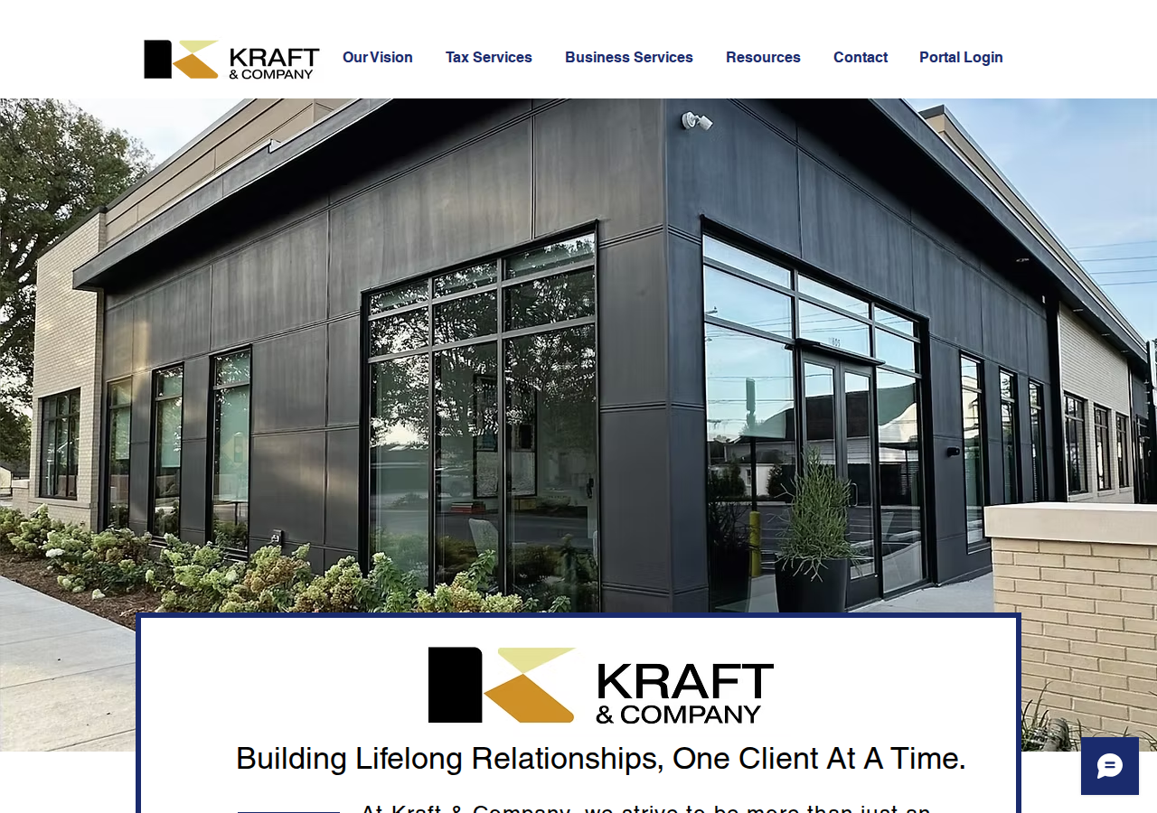 Screenshot of Kraft & Company, PLLC | Accounting Firm | 605 West Iris Drive, Nashville, TN, USA