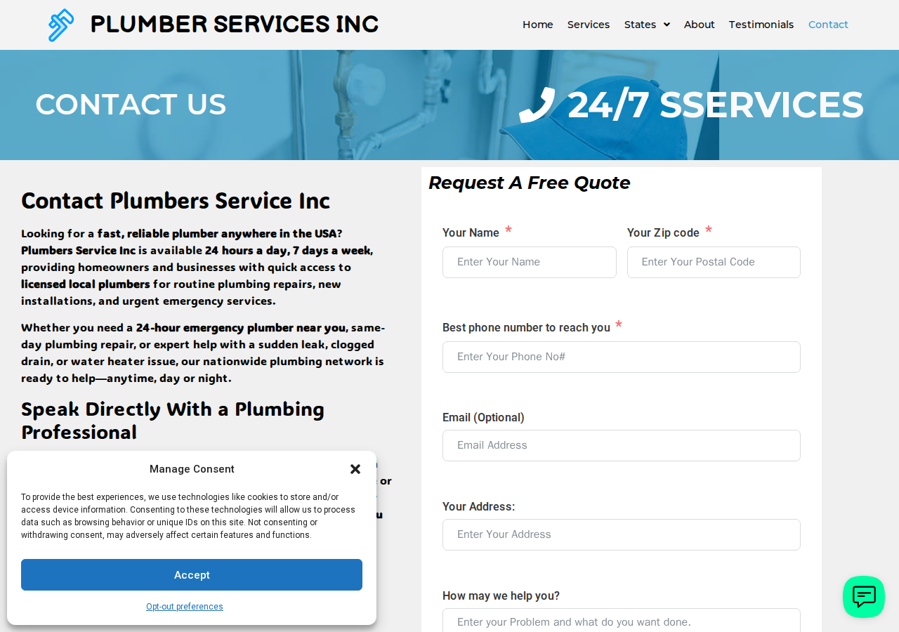 Screenshot of Contact
