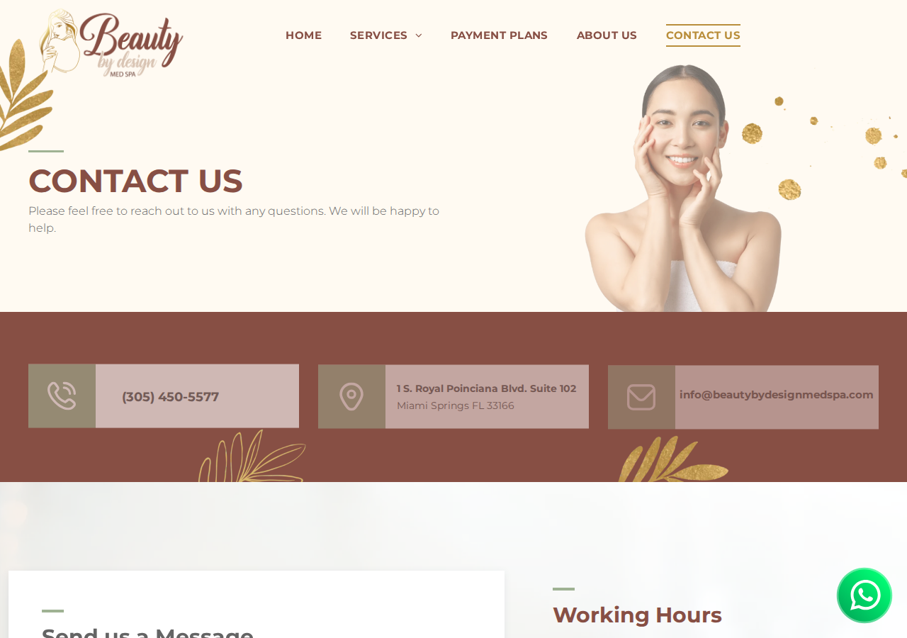 Screenshot of Contact Us | Beauty By Design