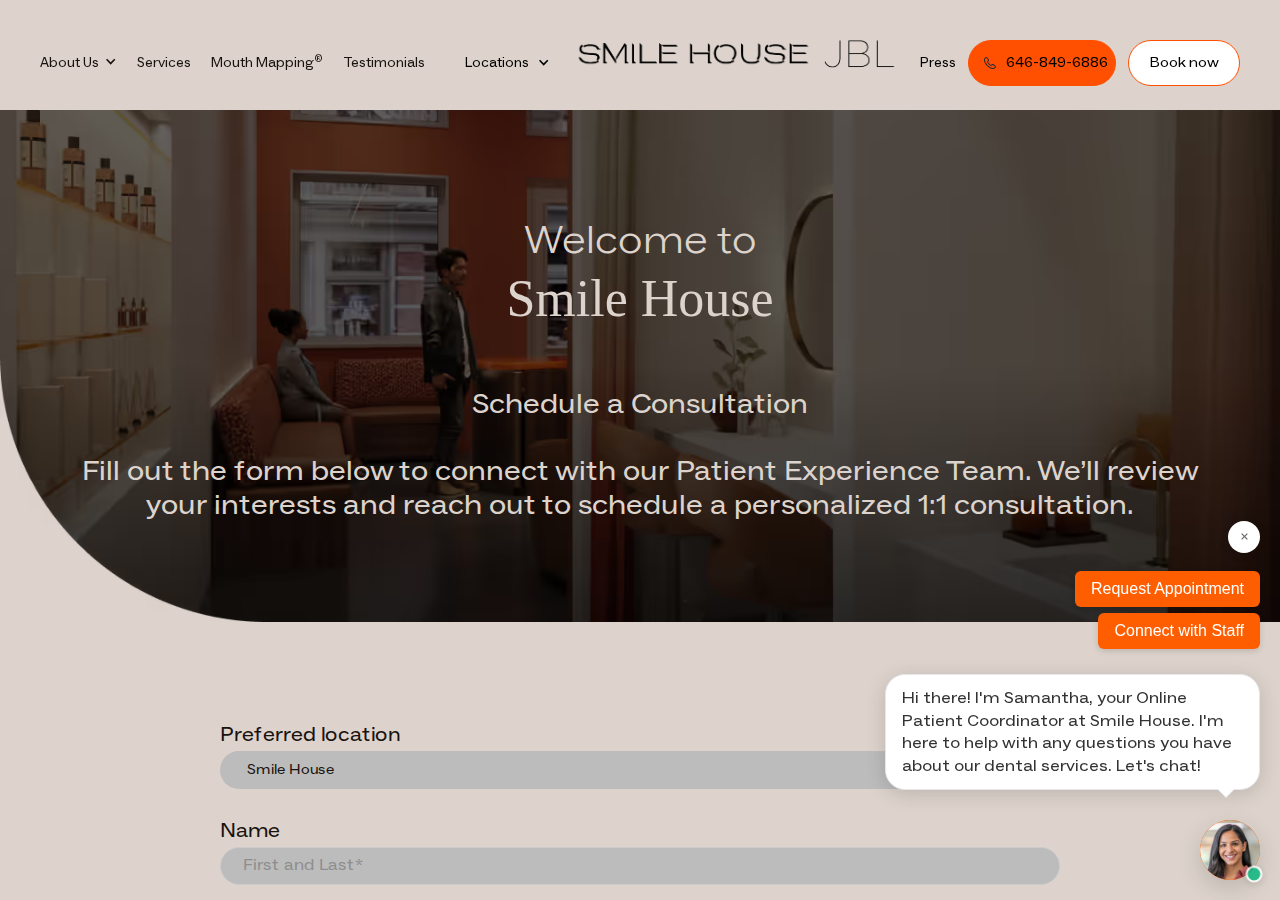 Screenshot of Contact Us