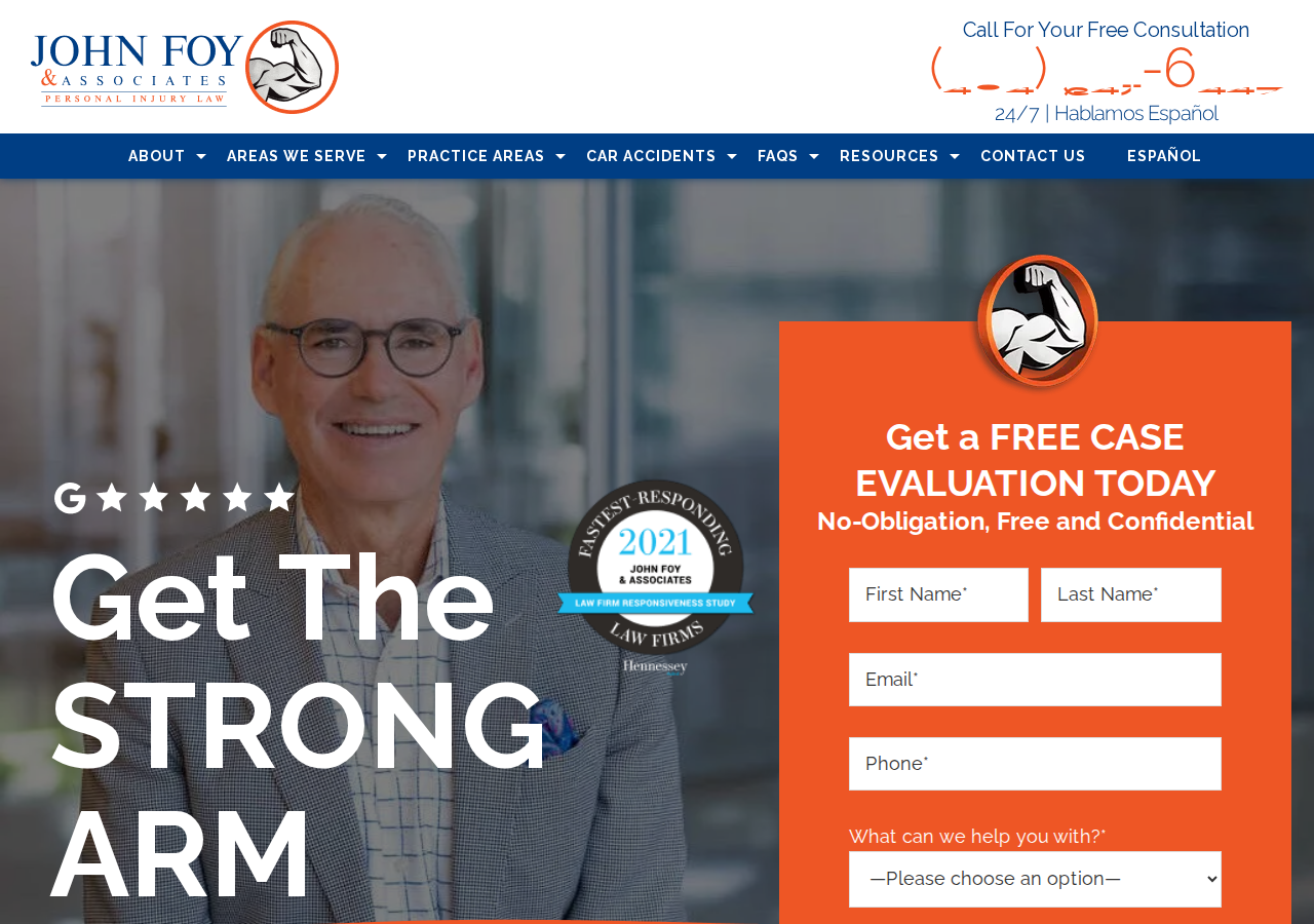 Screenshot of Contact Us | John Foy & Associates
