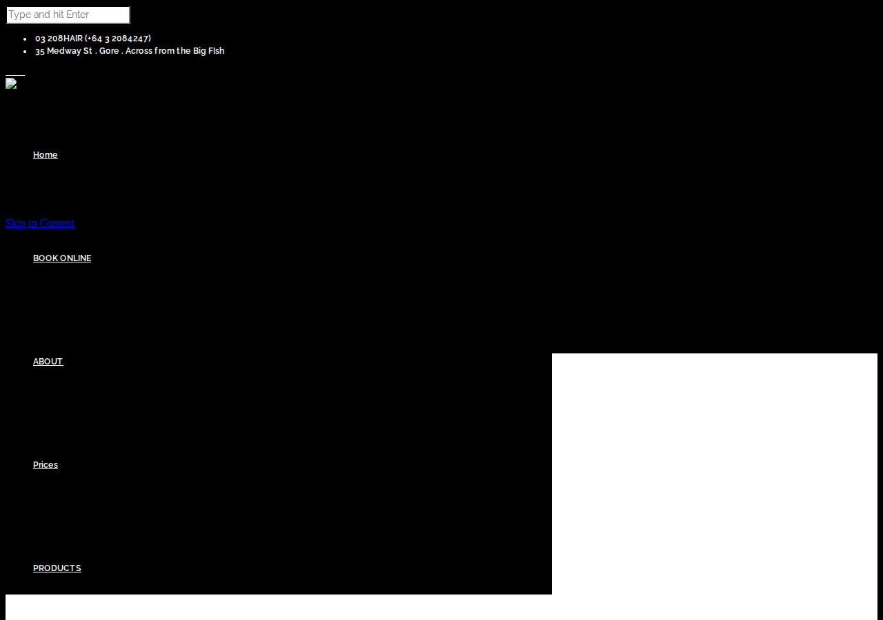 Screenshot of Love Hair Ltd | Gore Hair Salon » Contact