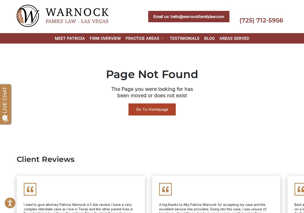 Screenshot of Site 404 Error