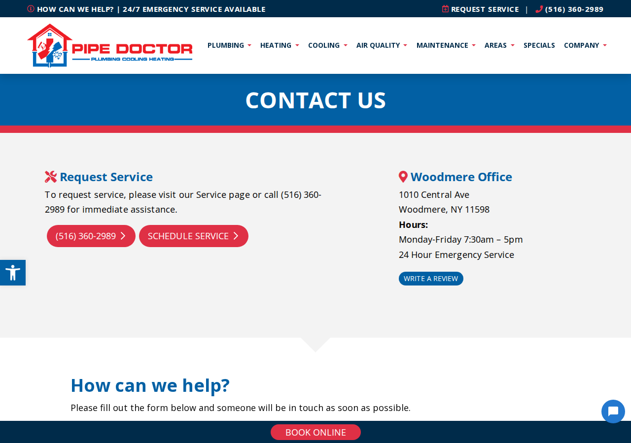 Screenshot of Contact Us - Pipe Doctor Plumbing, Heating & Air ConditioningContact Us - Pipe Doctor Plumbing, Heating & Air ConditioningAccessibility ToolsIncrease TextDecrease TextGrayscaleHigh ContrastNegative ContrastLight BackgroundLinks UnderlineReadable FontReset