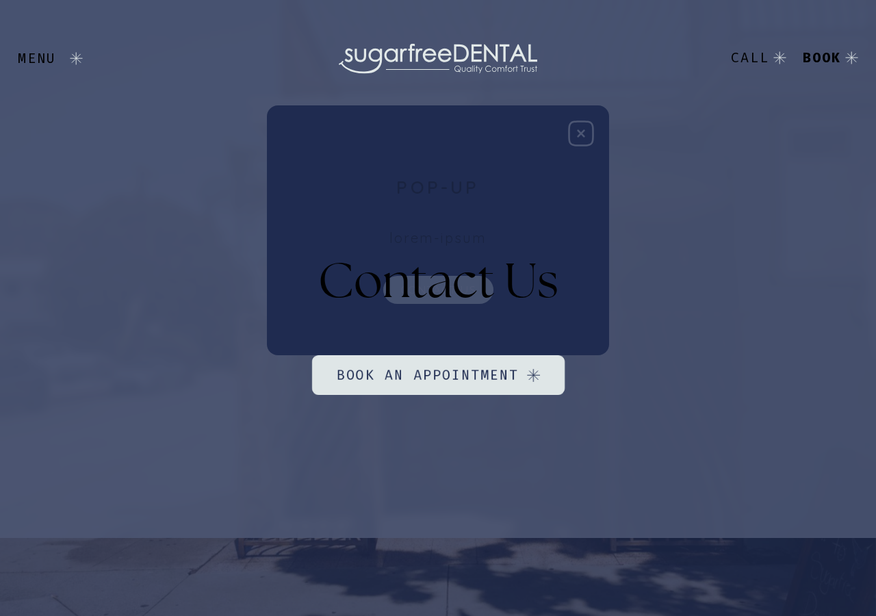 Screenshot of Contact Sugarfree Dental | Los Angeles, CAStudio Eighty Eight