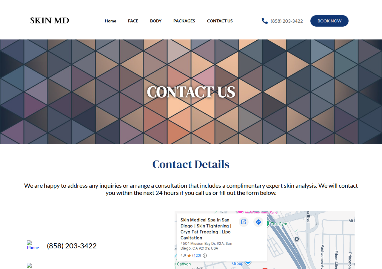 Screenshot of skinmedicalsd.com