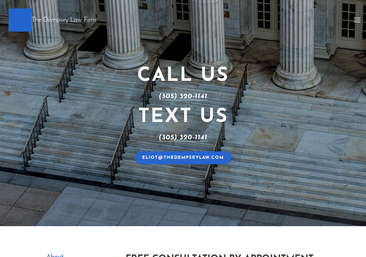 Screenshot of Miami Civil Litigation & Homeowner's Attorney | The Dempsey Law Firm