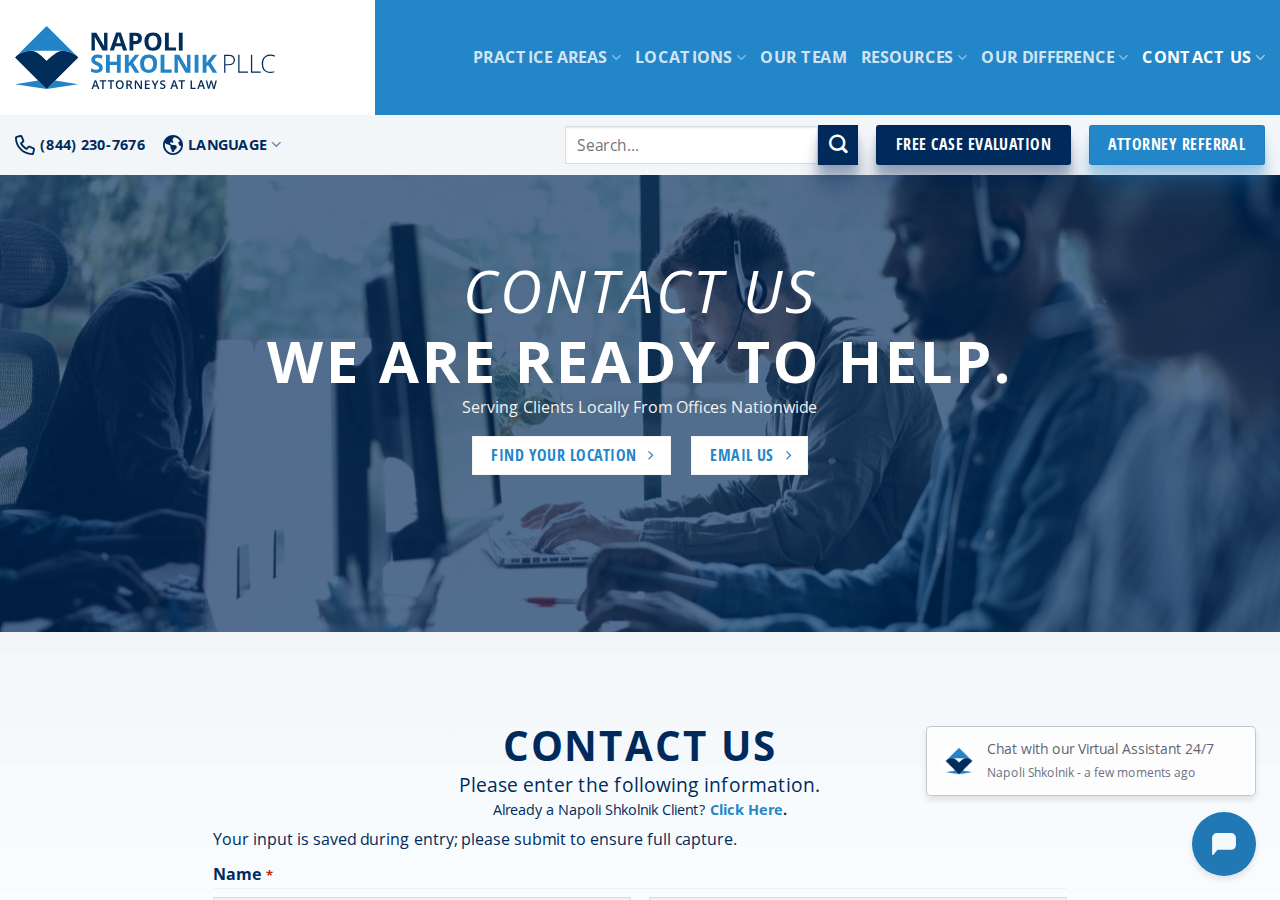 Screenshot of Contact Us | Napoli Shkolnik