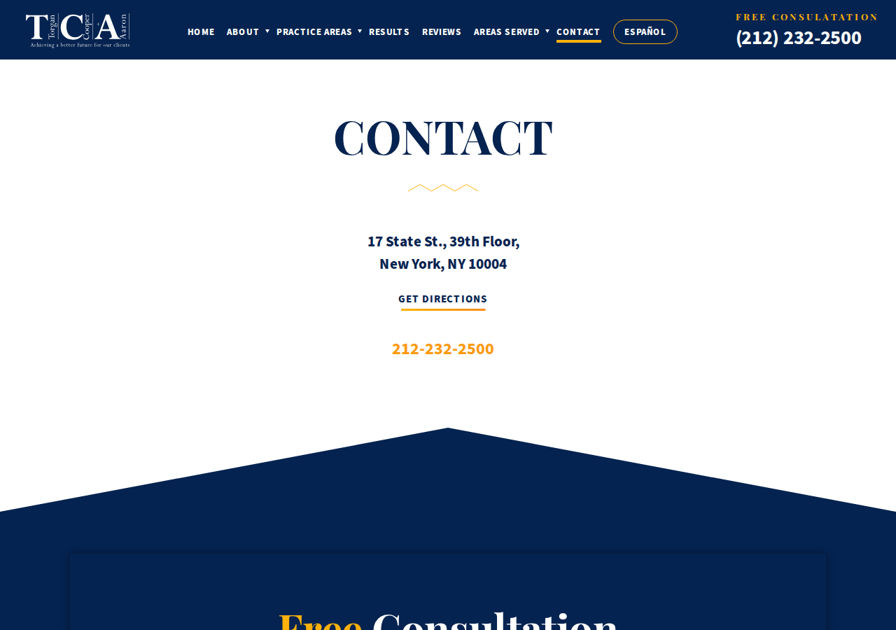 Screenshot of Contact Contact