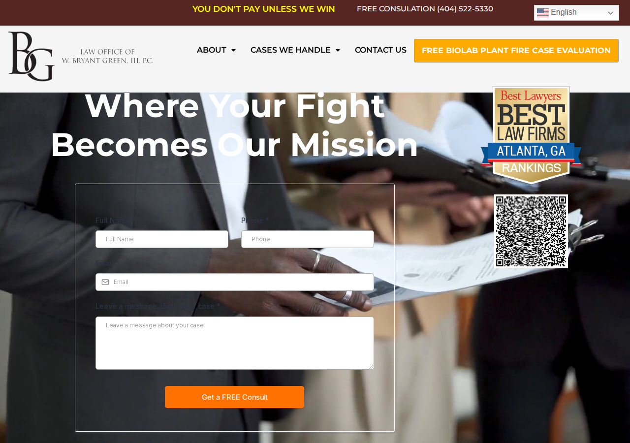 Screenshot of Best Personal Injury Lawyer Atlanta - Bryant Green & Associates -