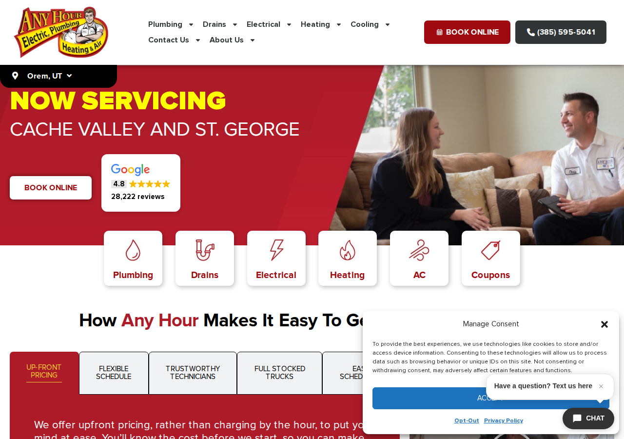 Screenshot of Any Hour Services | Expert Plumbing, Drain, HVAC & Electrical Services Near Salt Lake City, UT